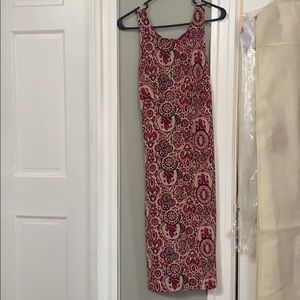 Vintage BCBG midi dress